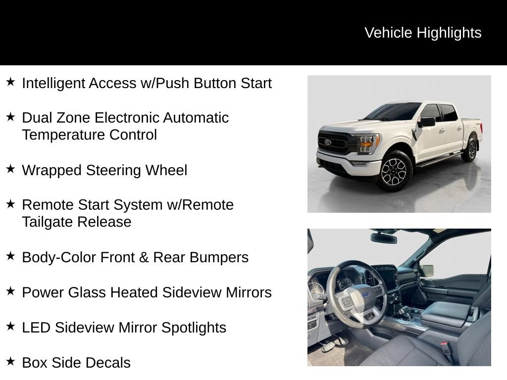Certified 2023 Ford F150 XLT w/ Equipment Group 302A High AWD/4WD image 31