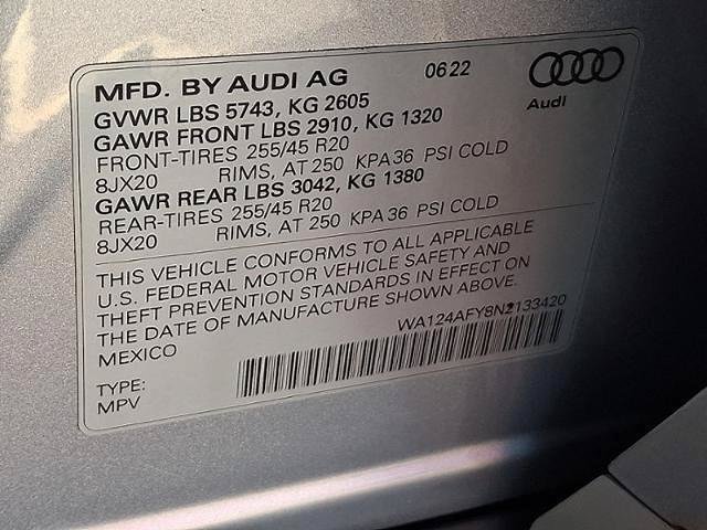 Used 2022 Audi SQ5 Premium Plus AWD/4WD image 28