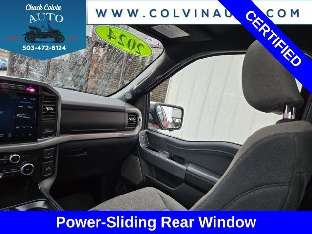 Certified 2024 Ford F150 XLT w/ Equipment Group 303A High image 36