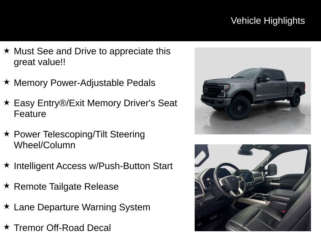 Certified 2022 Ford F250 Lariat w/ Tremor Off-Road Package image 31