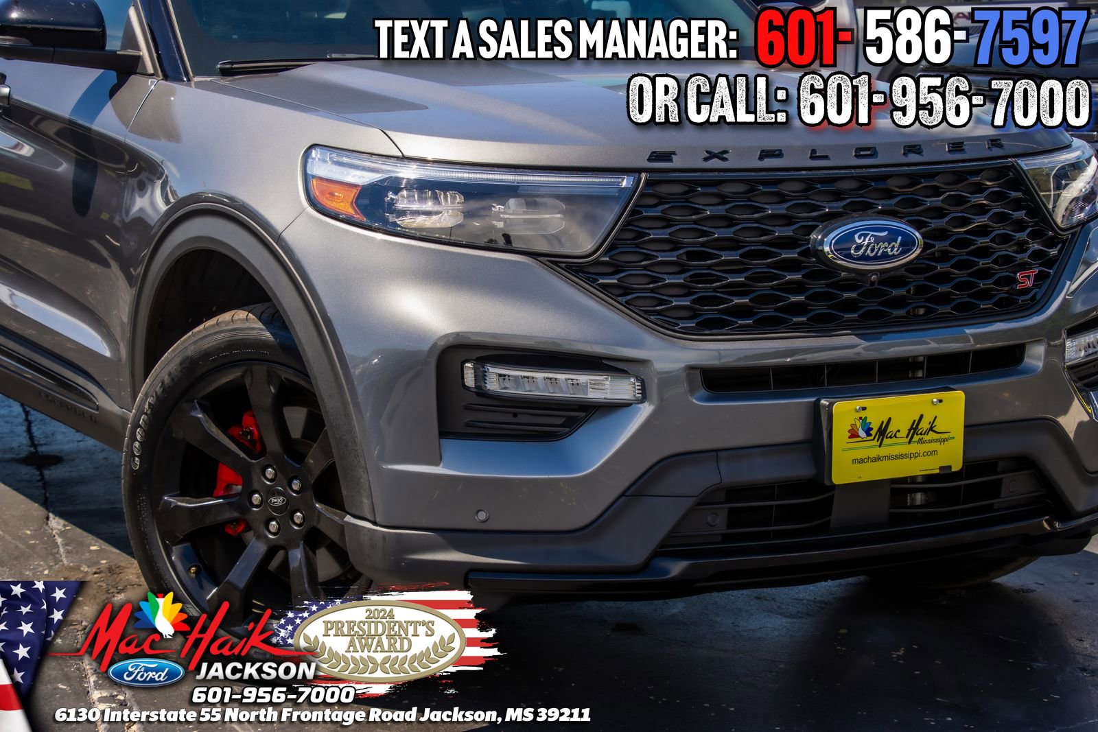 Certified 2023 Ford Explorer ST w/ Equipment Group 401A AWD/4WD image 3