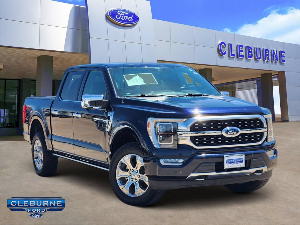 Certified 2021 Ford F150 Platinum w/ Equipment Group 701A High AWD/4WD image 1