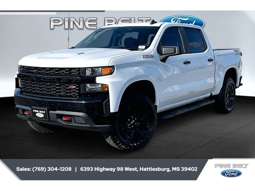 Used 2022 Chevrolet Silverado 1500 Custom Trail Boss w/ Safety Confidence Package AWD/4WD image 9
