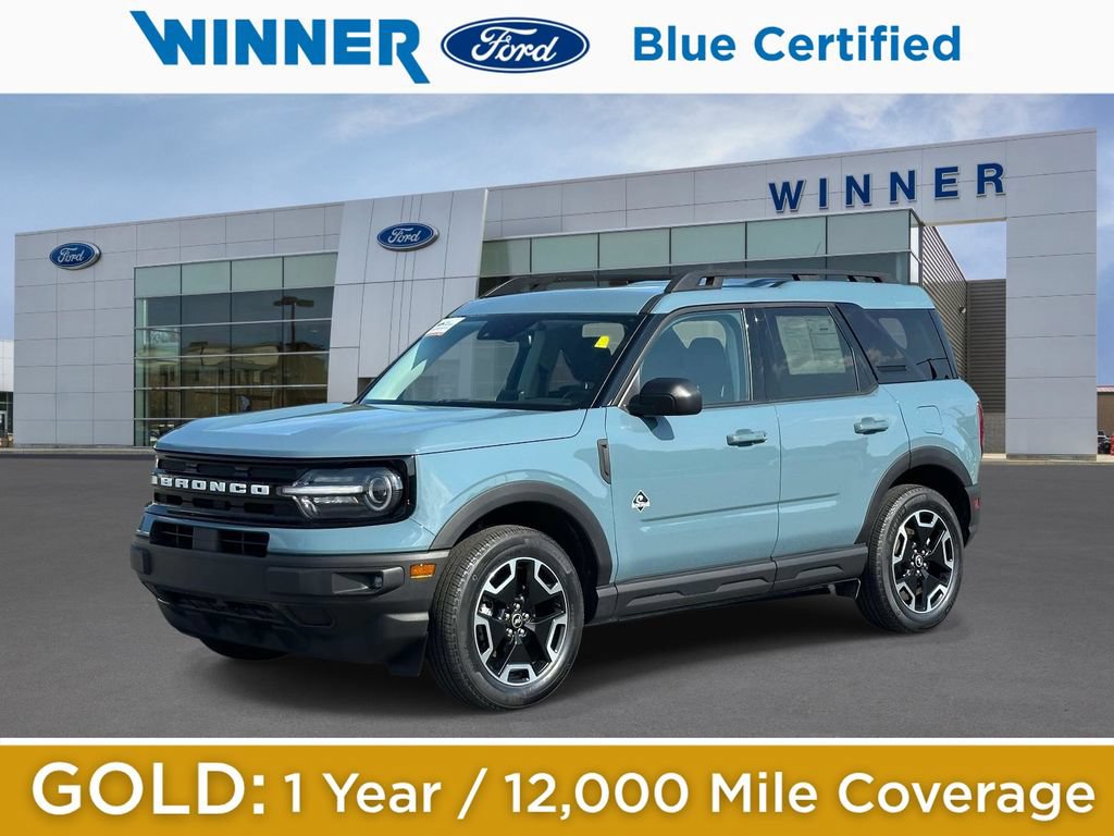 Certified 2023 Ford Bronco Sport Outer Banks w/ Tech Package
