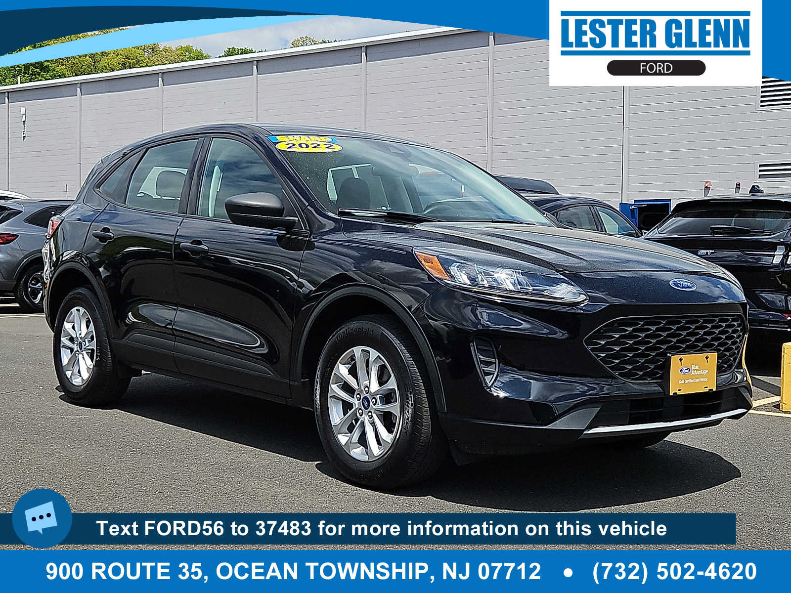 Certified 2022 Ford Escape S AWD/4WD image 1