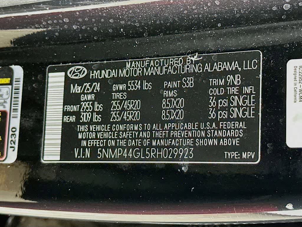 Used 2024 Hyundai Santa Fe Limited FWD image 21