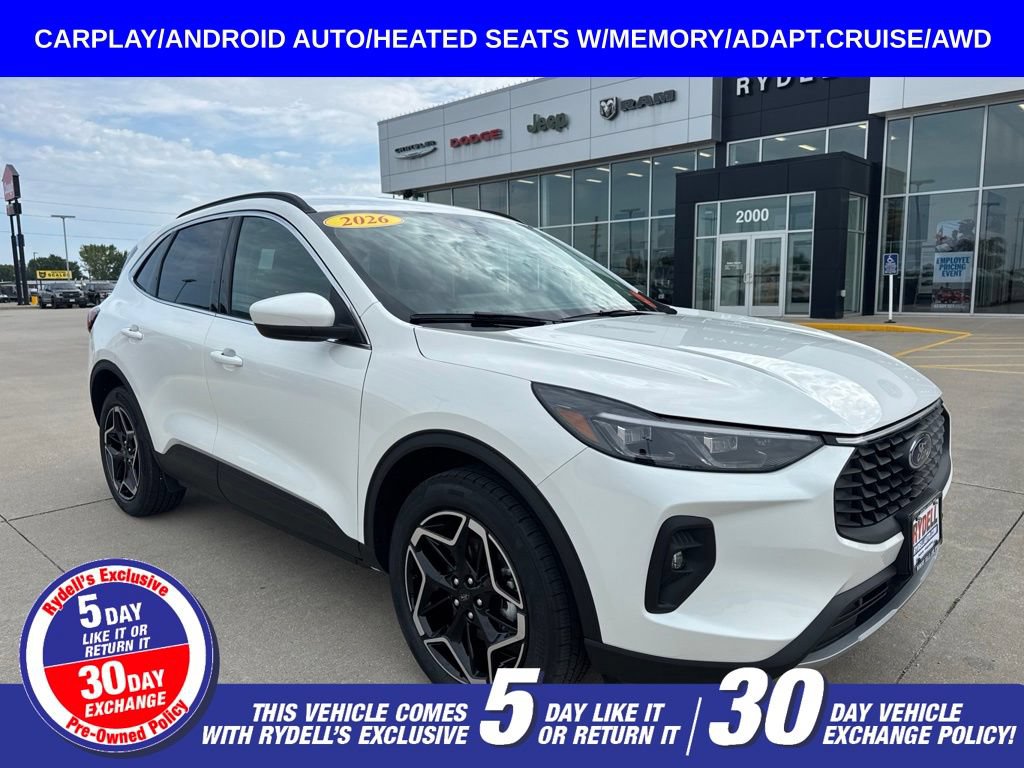 Certified 2026 Ford Escape Platinum w/ Equipment Group 601A AWD/4WD image 1