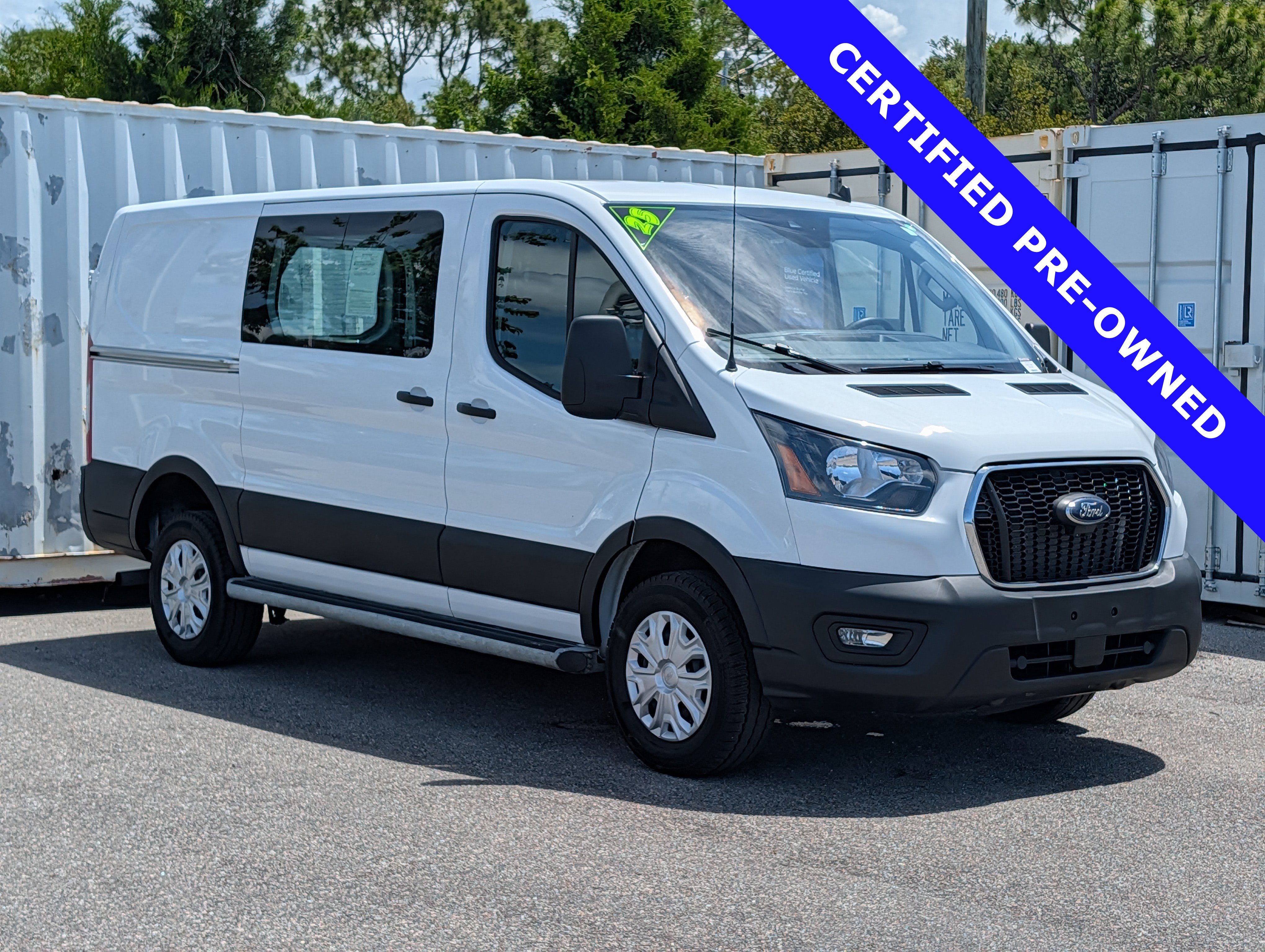 Certified 2025 Ford Transit 250 Low Roof w/ Exterior Upgrade Package RWD image 3