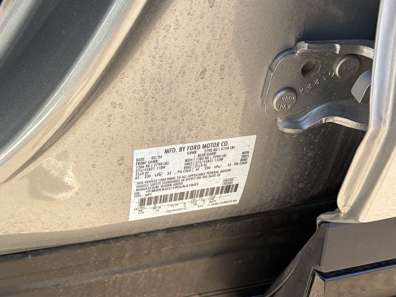Certified 2024 Ford Explorer ST w/ Equipment Group 401A AWD/4WD image 34