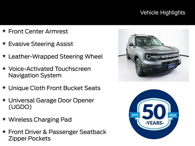 Certified 2023 Ford Bronco Sport Big Bend w/ Convenience Package AWD/4WD image 16