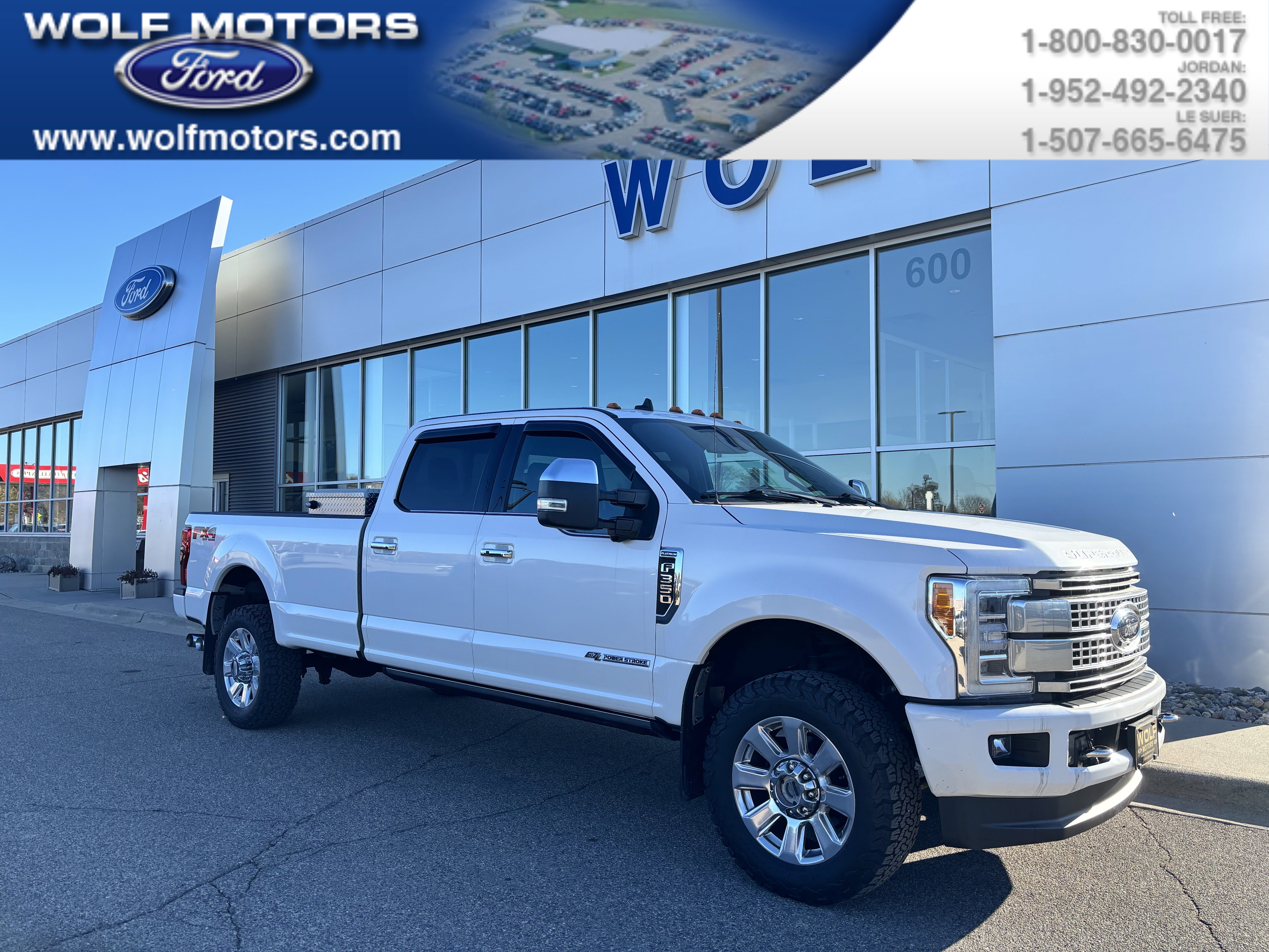 Certified 2019 Ford F350 Platinum w/ Platinum Ultimate Package