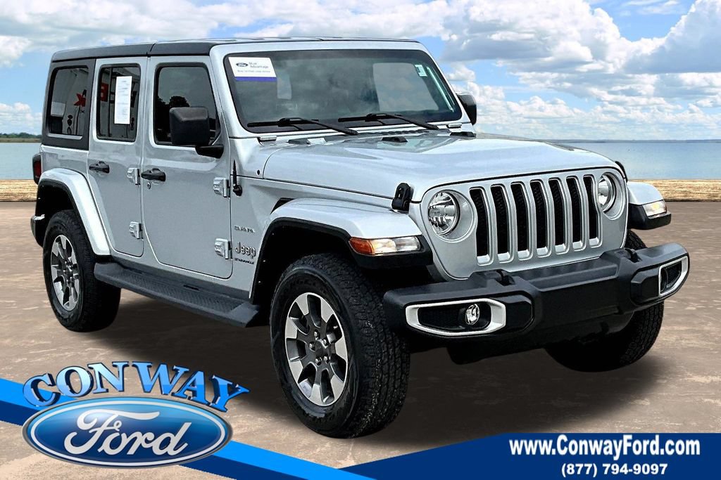 Used 2023 Jeep Wrangler Unlimited Sahara w/ Dual Top Group AWD/4WD image 1