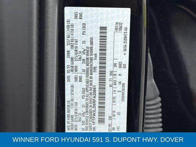 Certified 2024 Ford F150 XLT w/ Equipment Group 302A MID AWD/4WD image 26