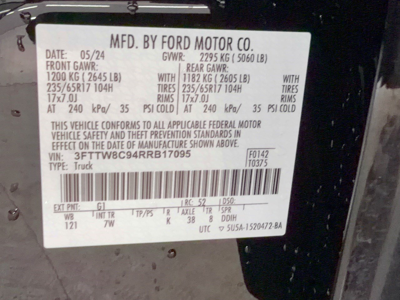 Certified 2024 Ford Maverick Tremor w/ Tremor Off-Road Package AWD/4WD image 32