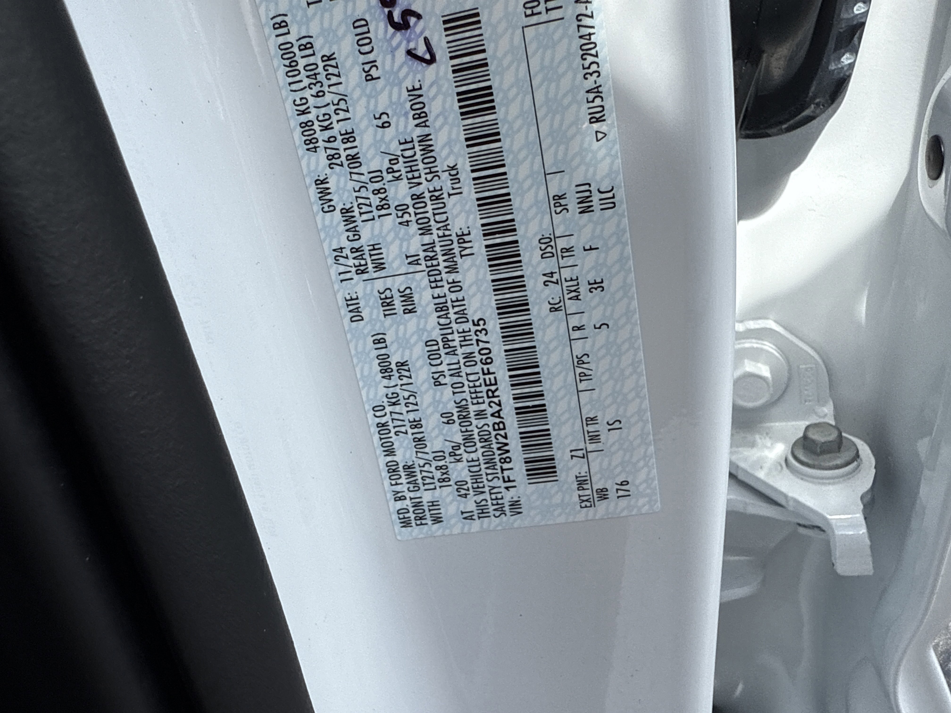 Certified 2024 Ford F250 XL w/ STX Appearance Package image 29