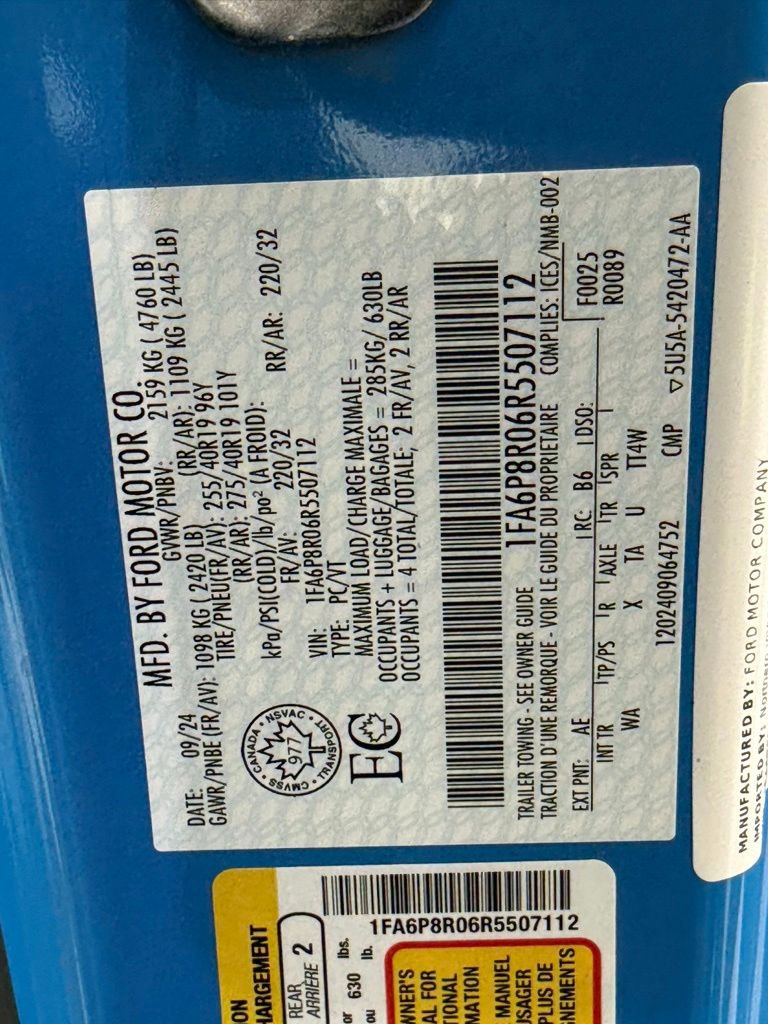 Certified 2024 Ford Mustang Dark Horse RWD image 37
