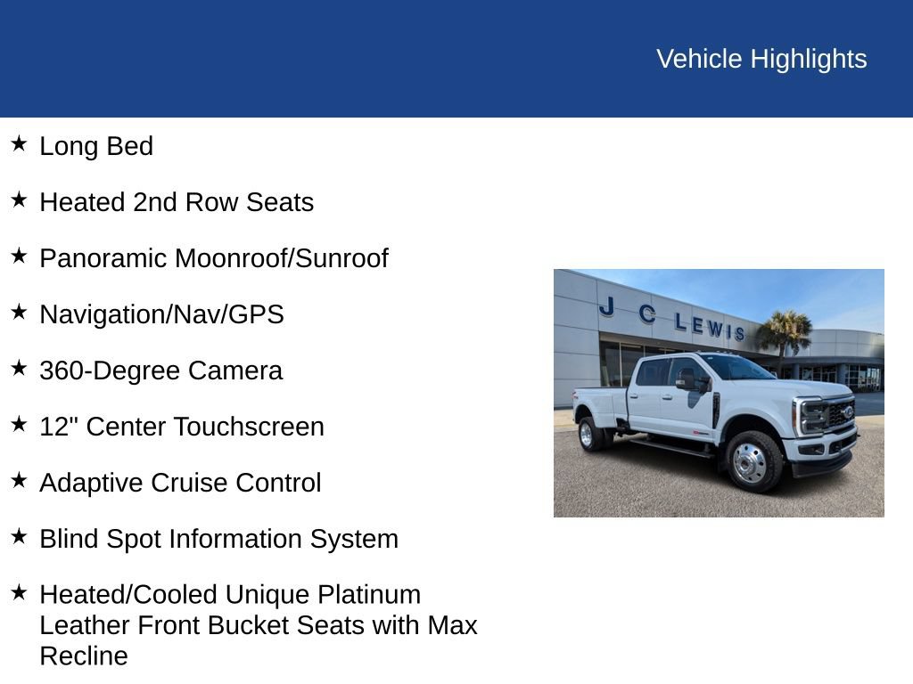 Certified 2026 Ford F450 Platinum w/ FX4 Off-Road Package AWD/4WD image 30