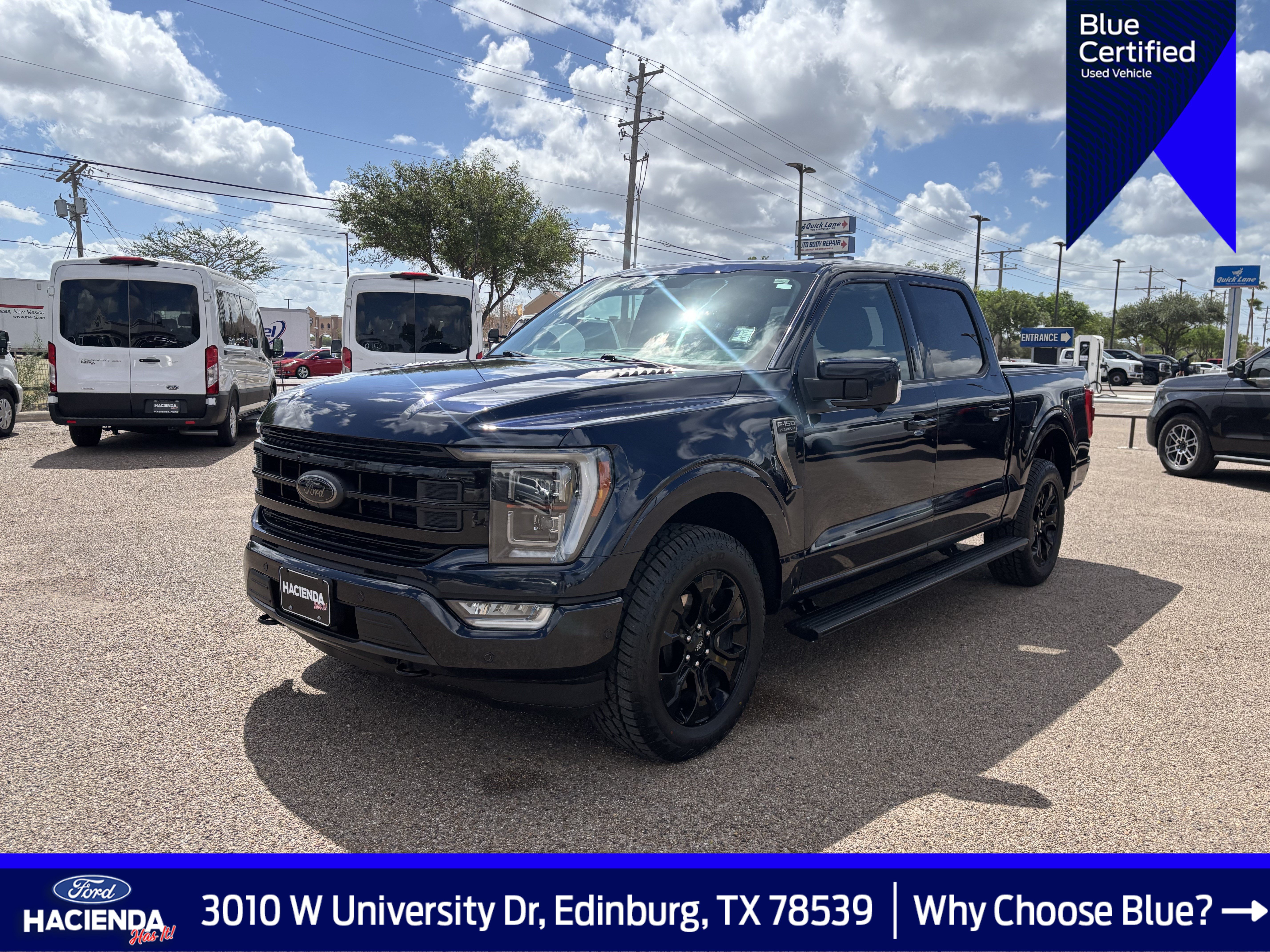 Certified 2023 Ford F150 Platinum w/ Equipment Group 701A High