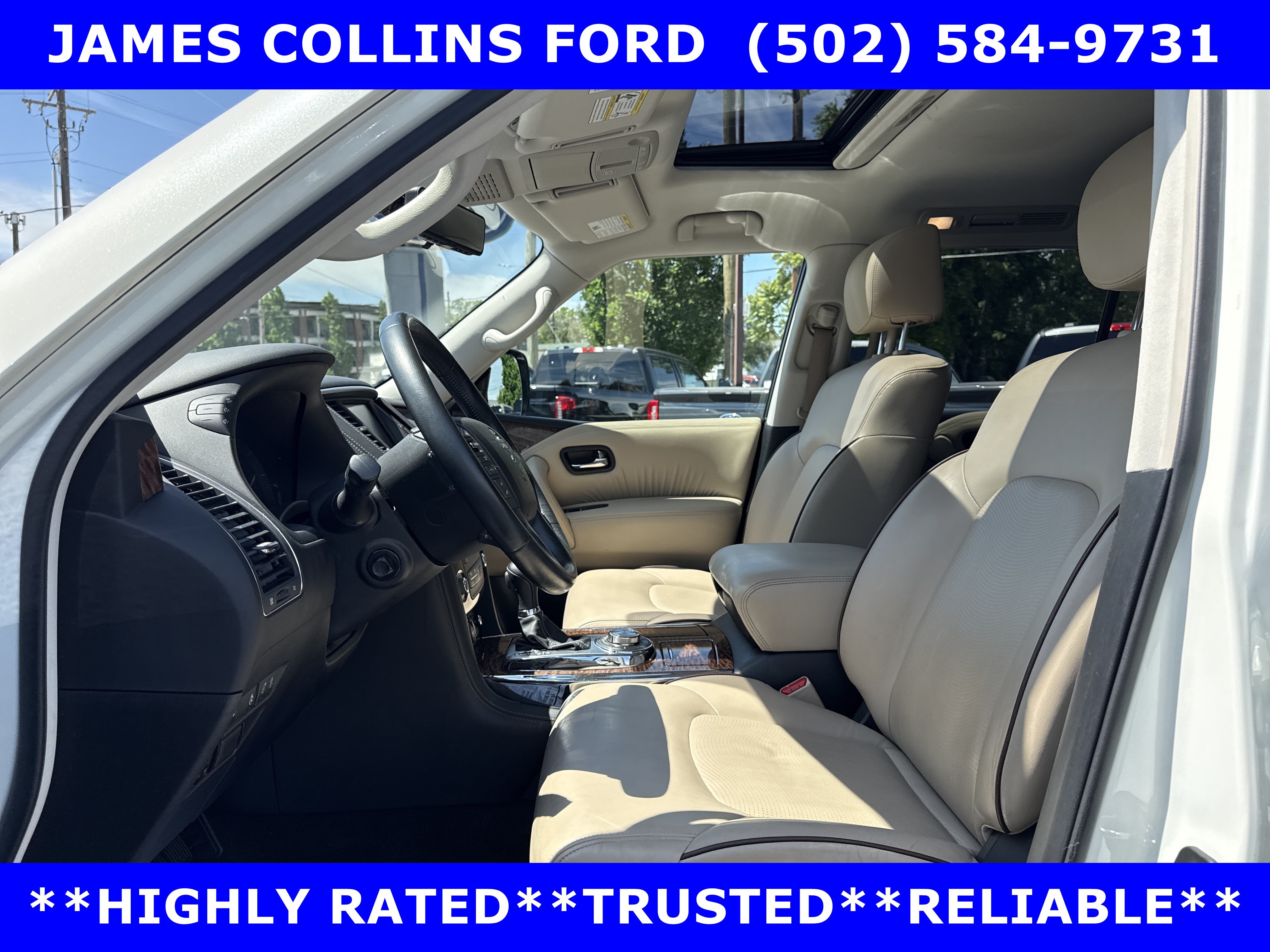 Used 2019 Nissan Armada Platinum w/ Captain's Chairs Package AWD/4WD image 11