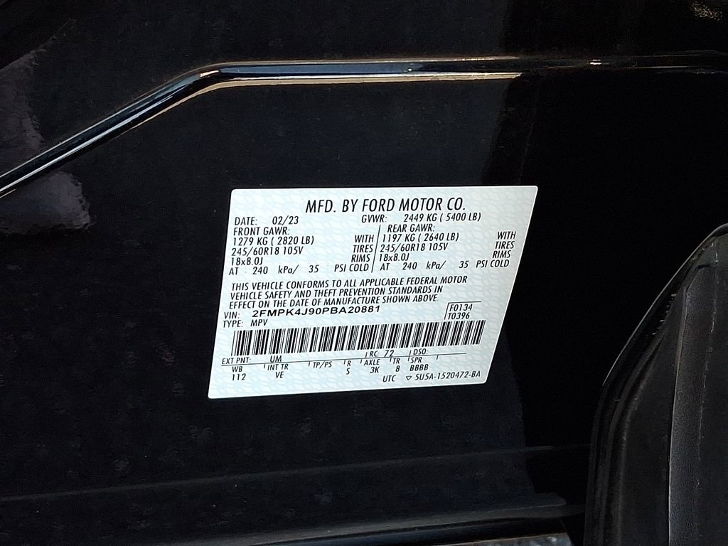 Certified 2023 Ford Edge SEL AWD/4WD image 26