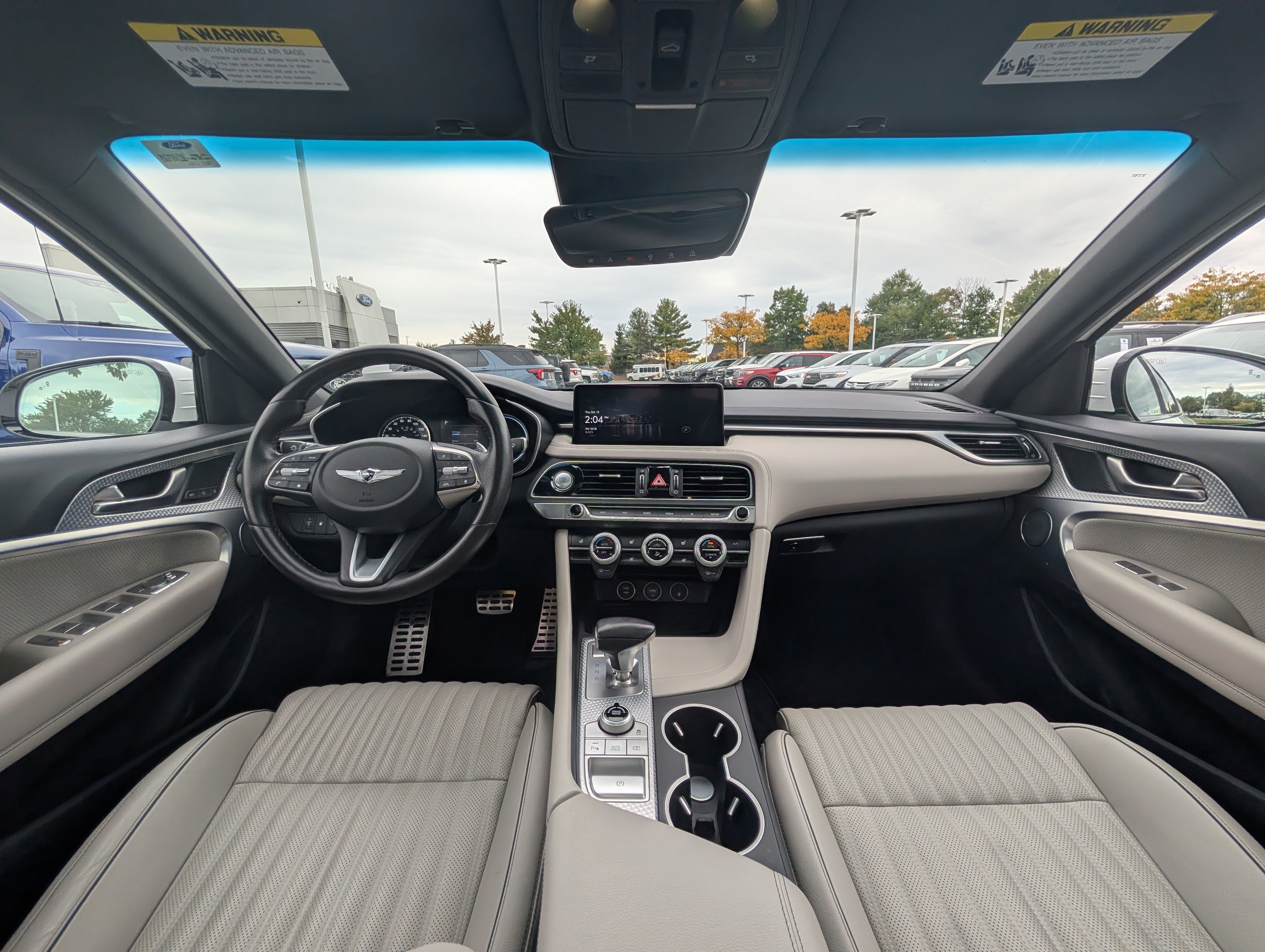 Used 2022 Genesis G70 3.3T w/ Sport Advanced Package AWD/4WD image 19