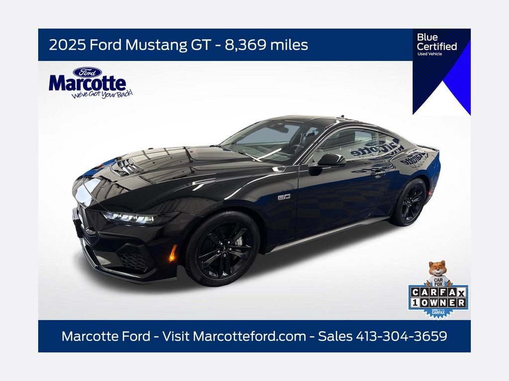 Certified 2025 Ford Mustang GT RWD image 1