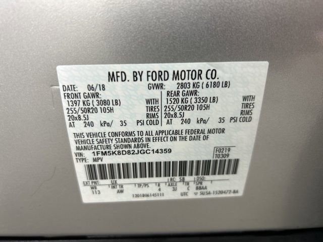 Certified 2018 Ford Explorer XLT w/ Equipment Group 202A AWD/4WD image 25