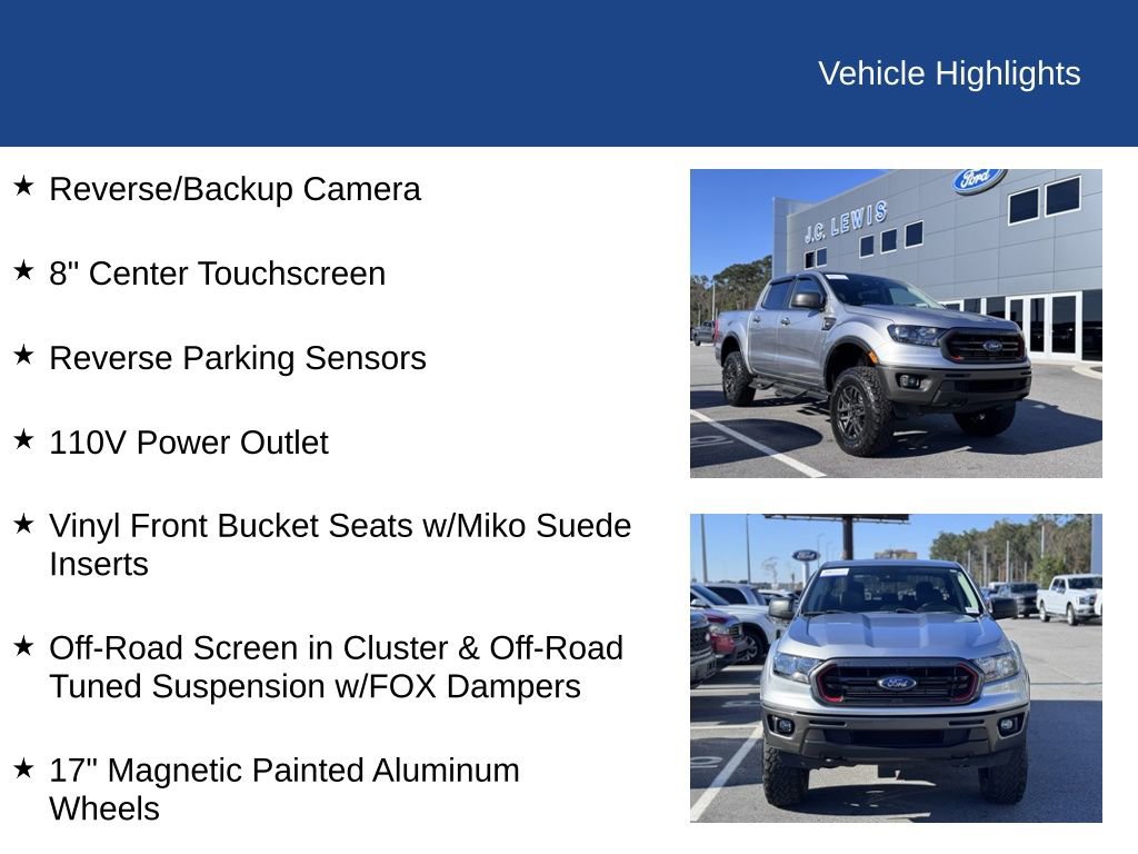 Certified 2021 Ford Ranger XLT w/ Tremor Off-Road Package image 22