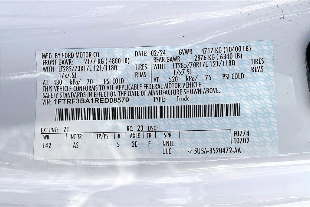 Certified 2024 Ford F350 XL w/ XL Off-Road Package image 29