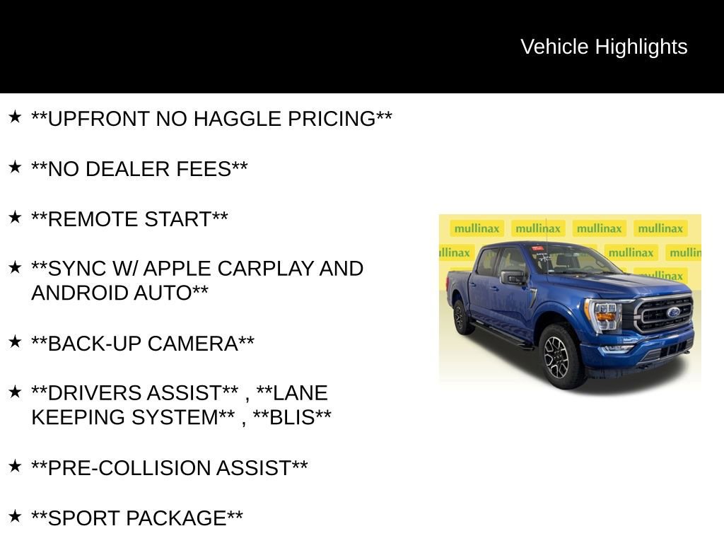 Certified 2023 Ford F150 XLT w/ Equipment Group 302A High image 15