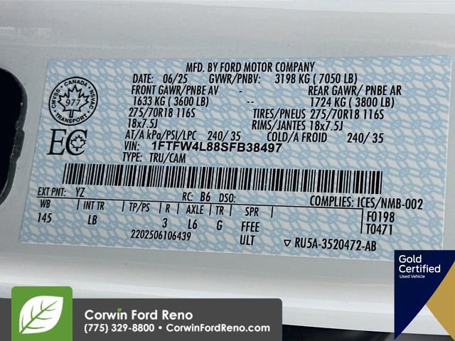 Certified 2025 Ford F150 Tremor image 35
