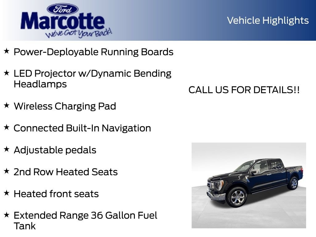 Certified 2023 Ford F150 Lariat w/ Equipment Group 502A High AWD/4WD image 22