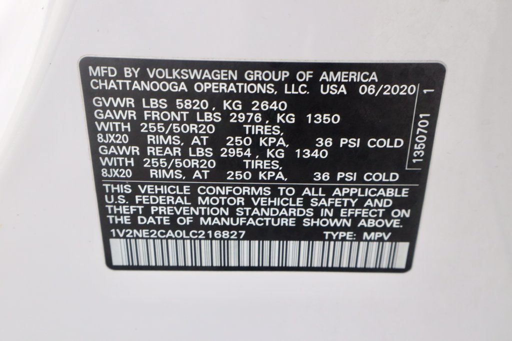 Used 2020 Volkswagen Atlas Cross Sport SEL Premium AWD/4WD image 34