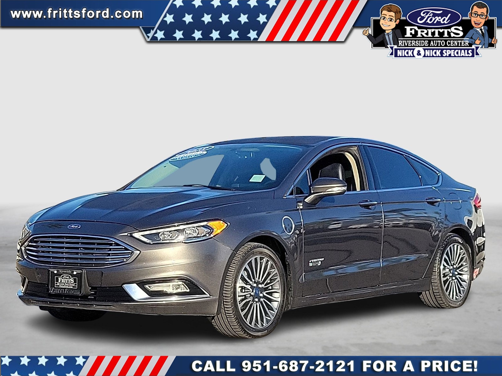 Certified 2018 Ford Fusion Energi Titanium