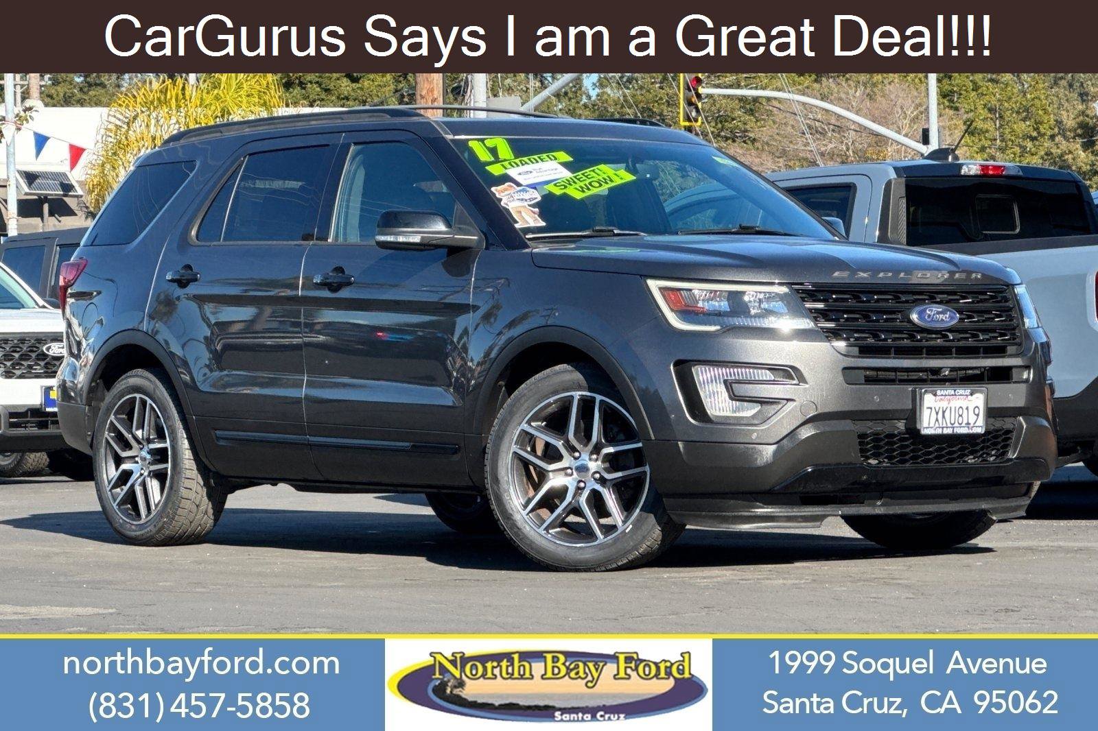 Certified 2017 Ford Explorer Sport