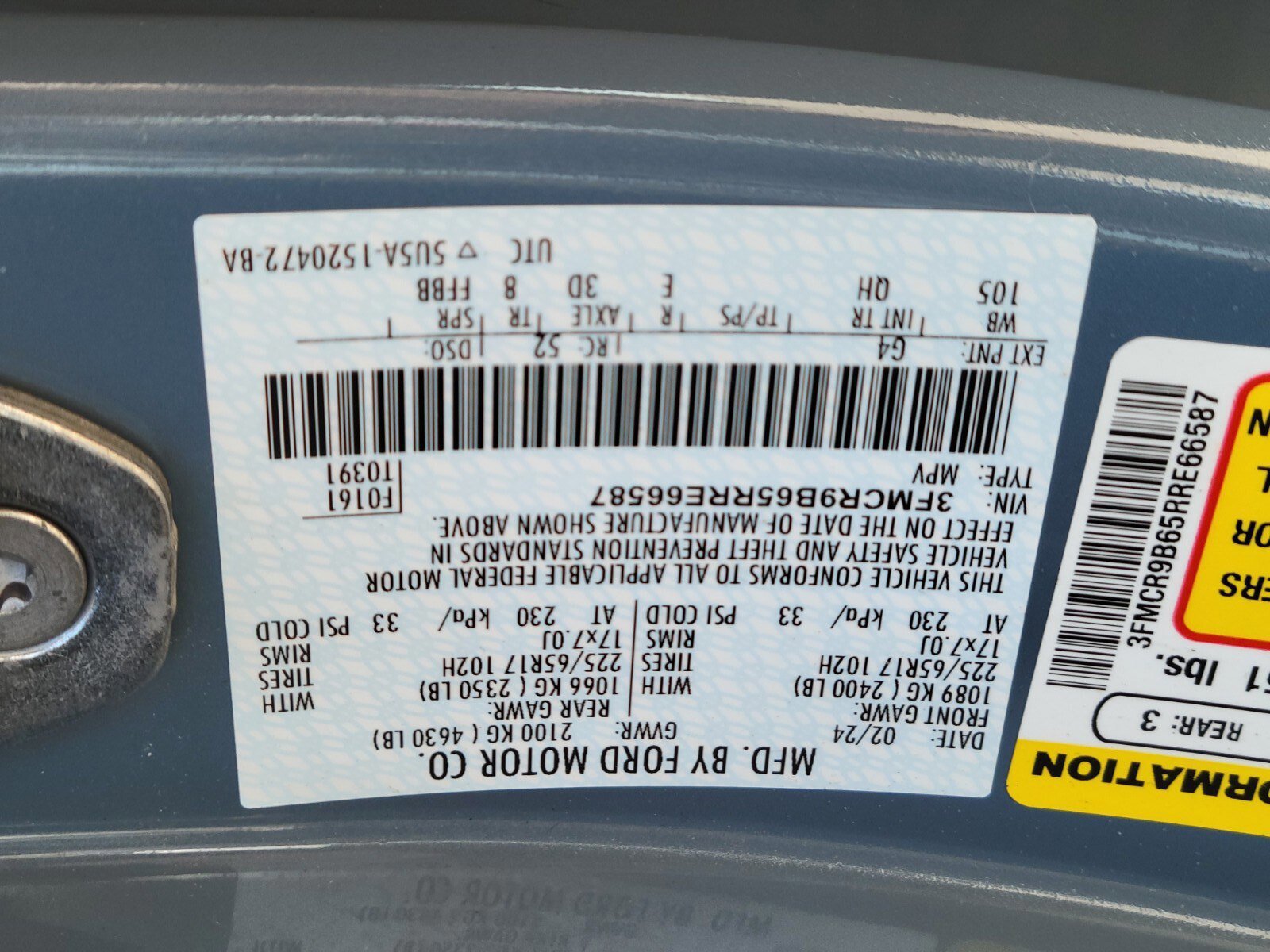 Certified 2024 Ford Bronco Sport Big Bend image 34