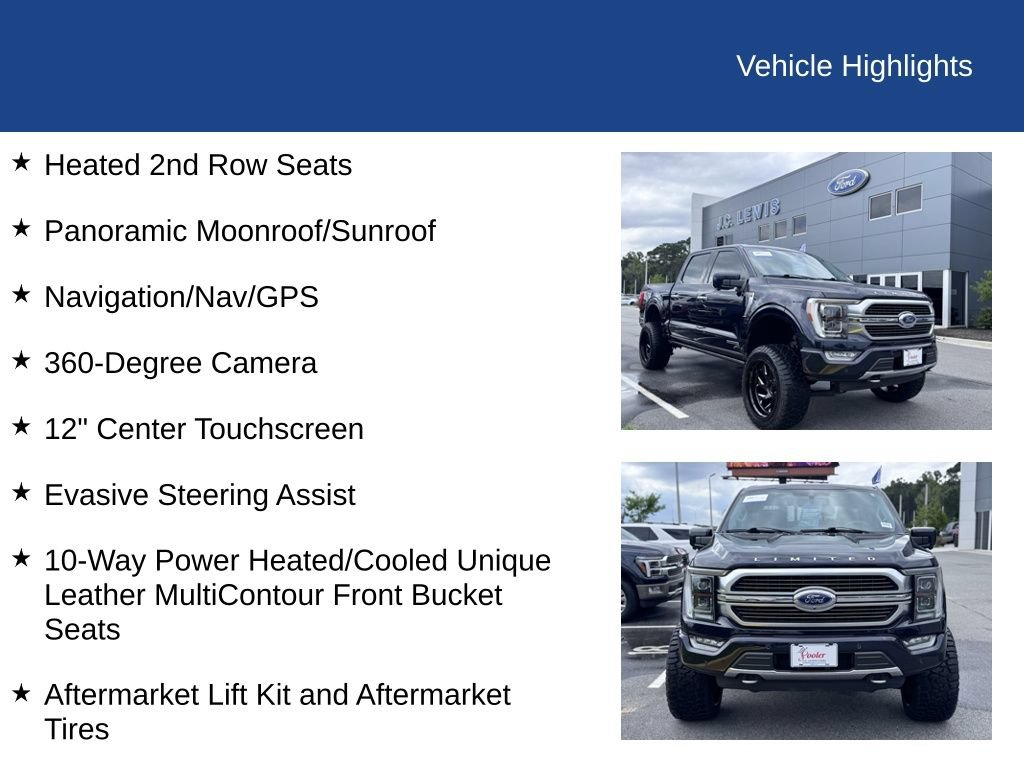 Certified 2021 Ford F150 Limited AWD/4WD image 26