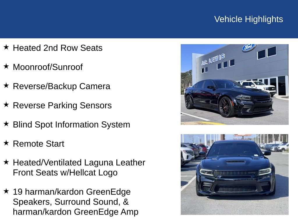 Used 2023 Dodge Charger SRT Hellcat w/ Harman/Kardon Audio Group image 24