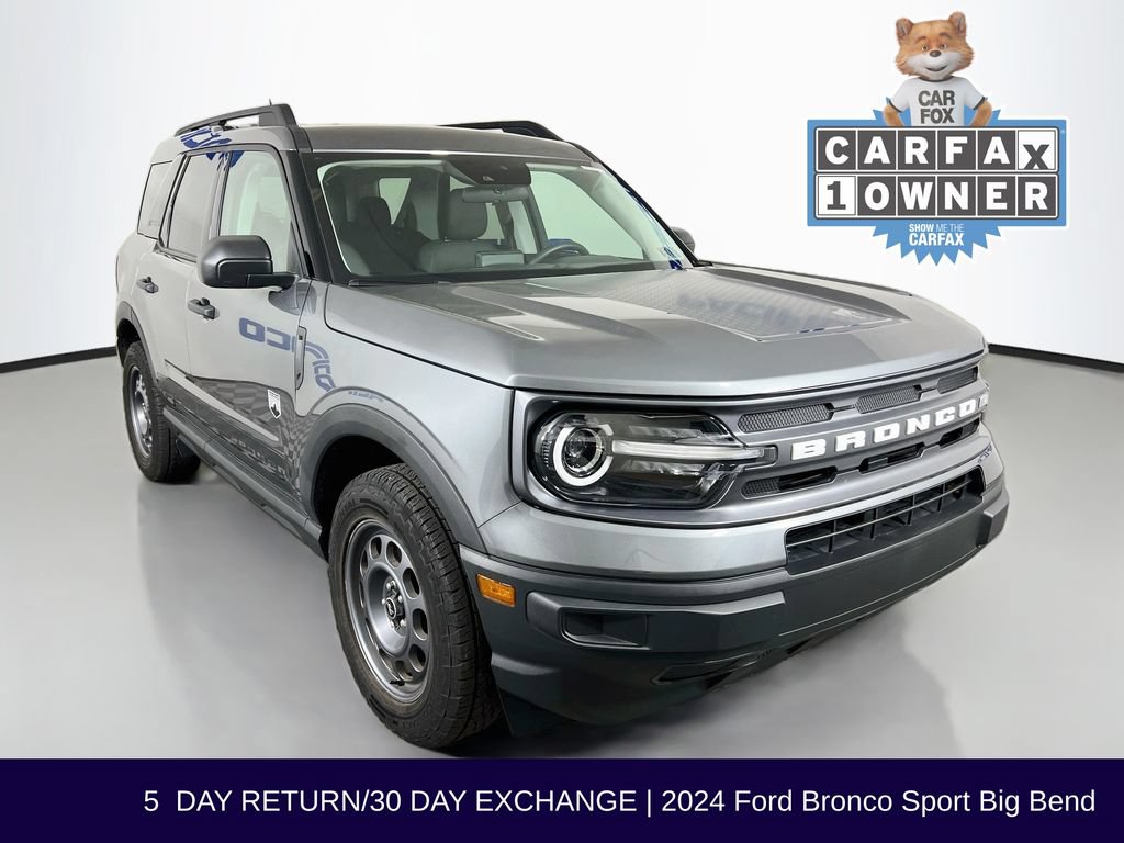 Certified 2024 Ford Bronco Sport Big Bend