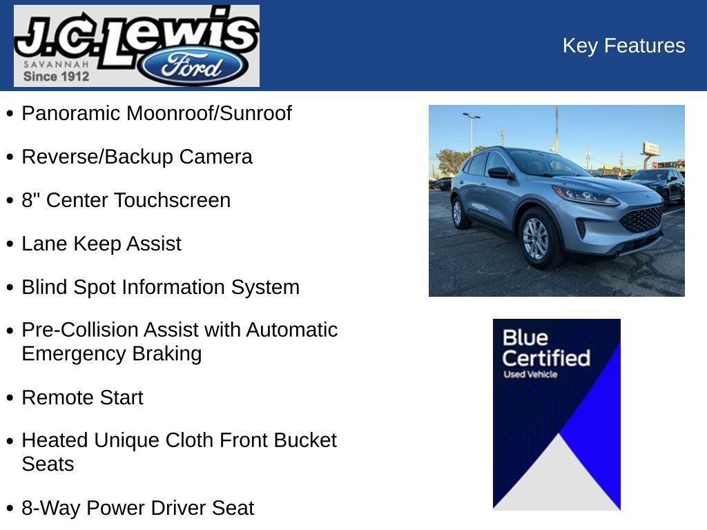 Certified 2022 Ford Escape SE w/ Convenience Package image 33
