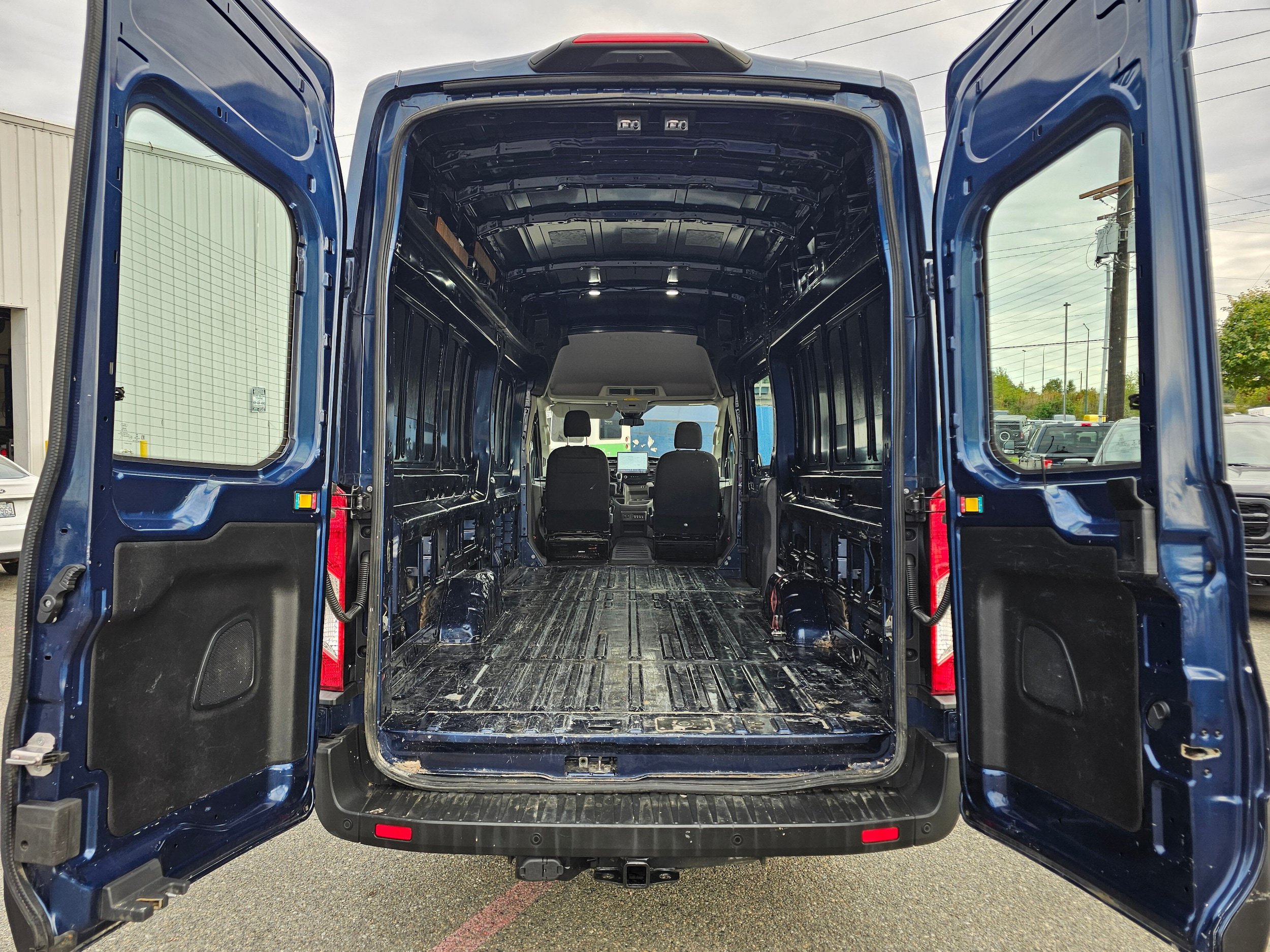 Certified 2022 Ford Transit 250 148 High Roof Extended AWD w/ RV Prep Package image 8