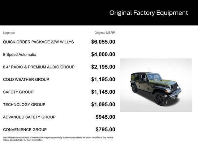 Used 2022 Jeep Wrangler Unlimited Sport AWD/4WD image 10