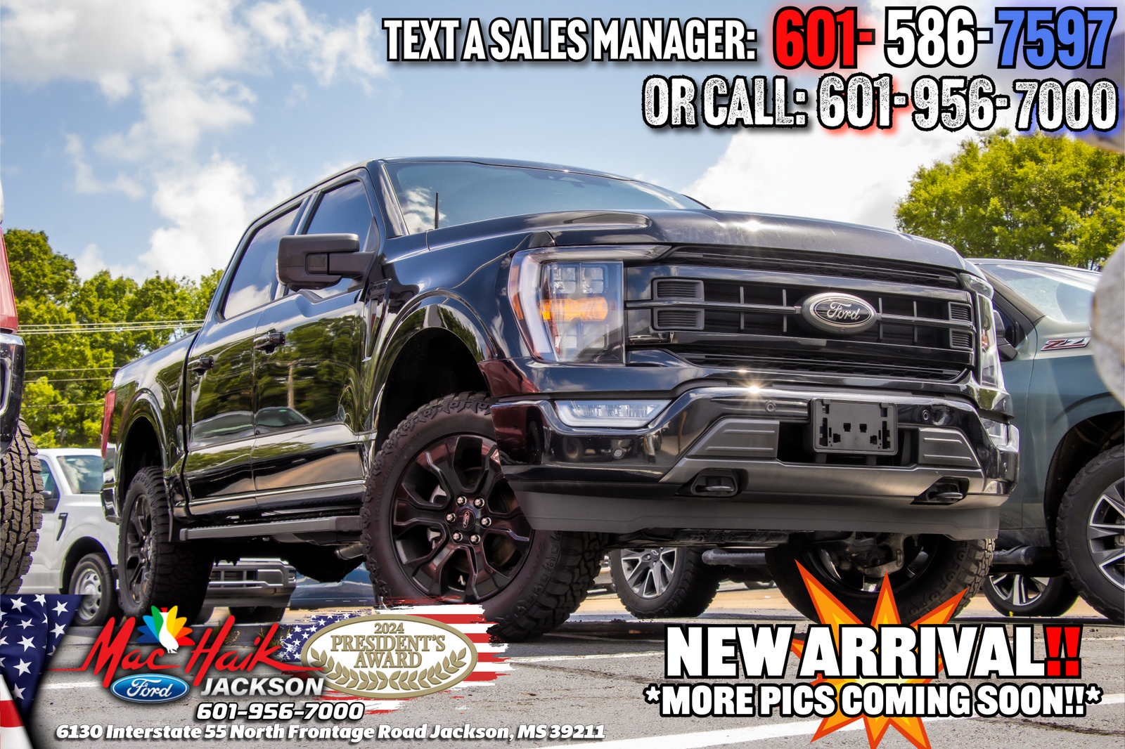Certified 2023 Ford F150 XLT w/ Equipment Group 302A High AWD/4WD image 1
