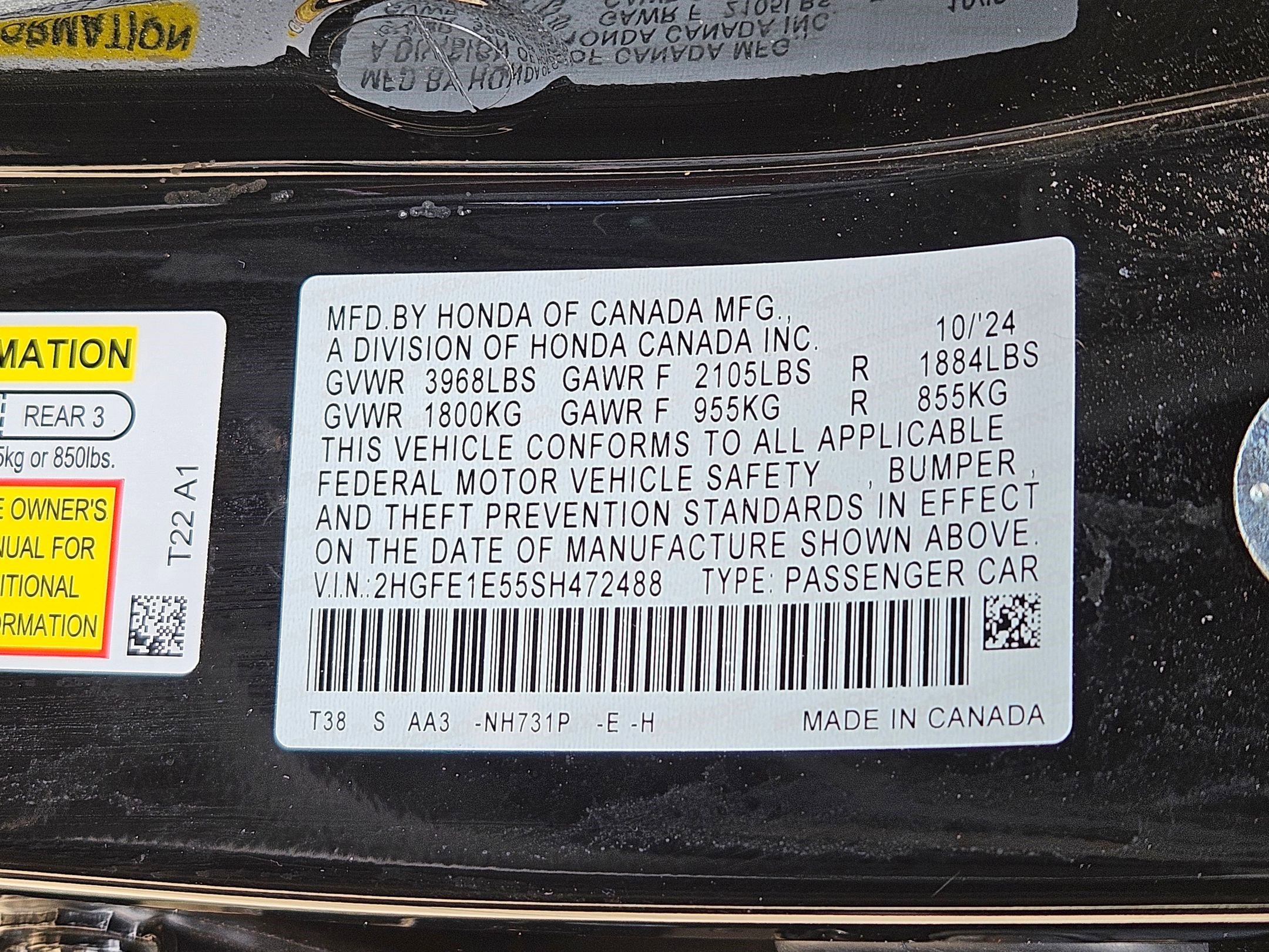 Used 2025 Honda Civic Si image 36