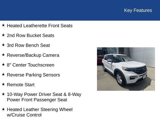 Certified 2021 Ford Explorer XLT w/ Equipment Group 202A RWD image 34