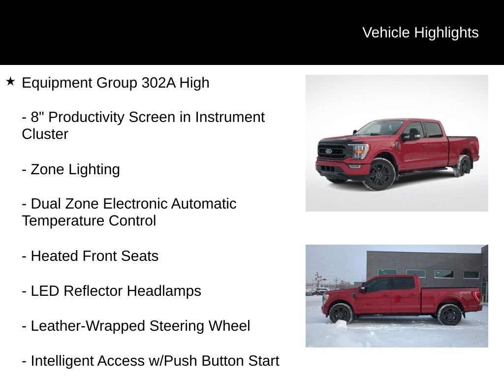 Certified 2022 Ford F150 XLT w/ Equipment Group 302A High image 11