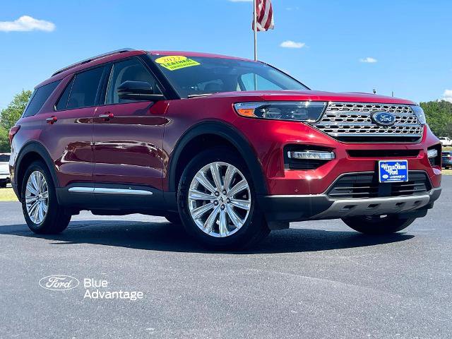 Certified 2022 Ford Explorer Limited w/ Equipment Group 301A RWD image 1