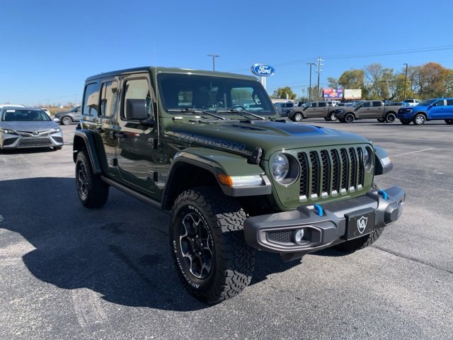 Used 2023 Jeep Wrangler Unlimited Rubicon 4xe w/ Cold Weather Group image 7