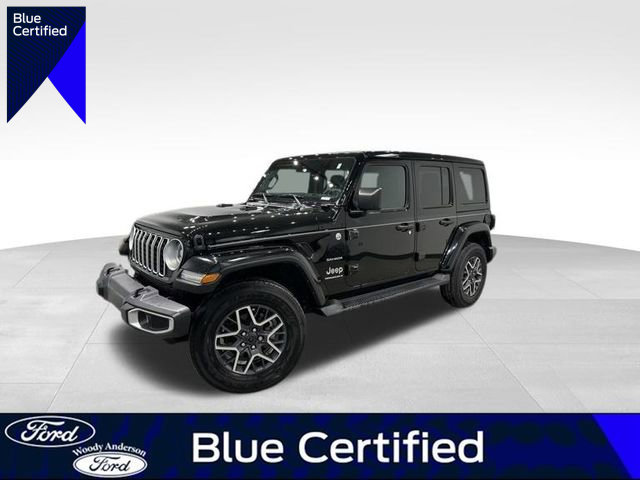 Used 2024 Jeep Wrangler Unlimited Sahara w/ Technology Group image 1