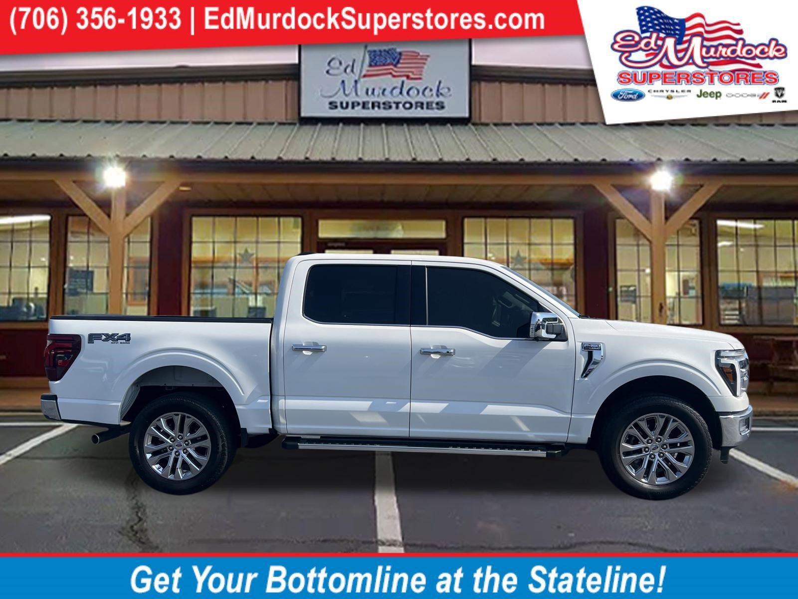 Certified 2024 Ford F150 Lariat w/ FX4 Off-Road Package